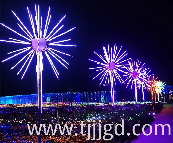 Firework LED Lights Outdoor